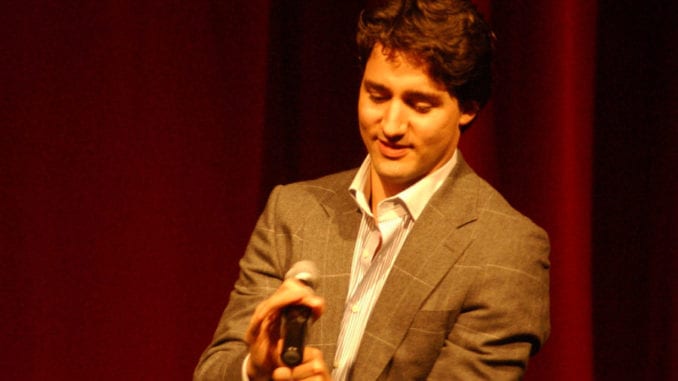 Justin Trudeau Poses Topless On The Cover Of Manitoba Hog Farmers Weekly