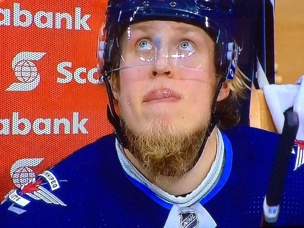 Patrik Laine after being shaved : r/hockey
