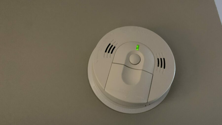 Smoke Detector Battery Conveniently Programmed to Expire and Chirp ...